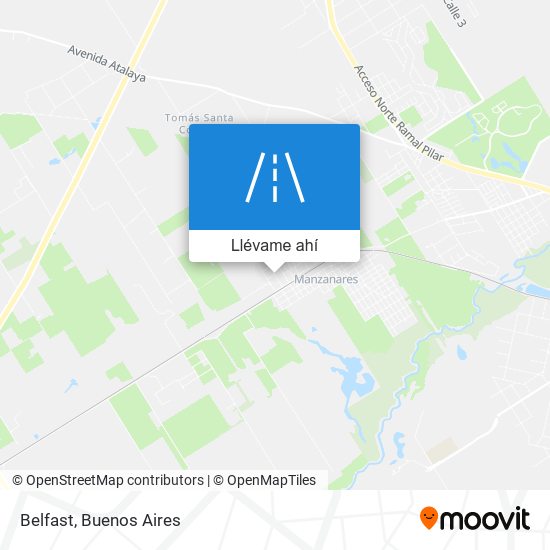 Mapa de Belfast