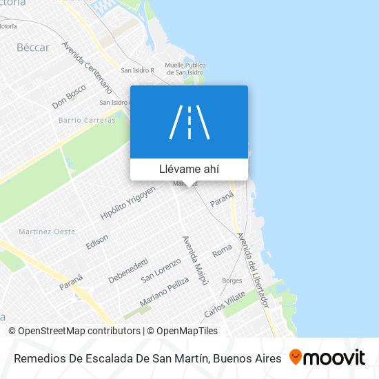 Mapa de Remedios De Escalada De San Martín