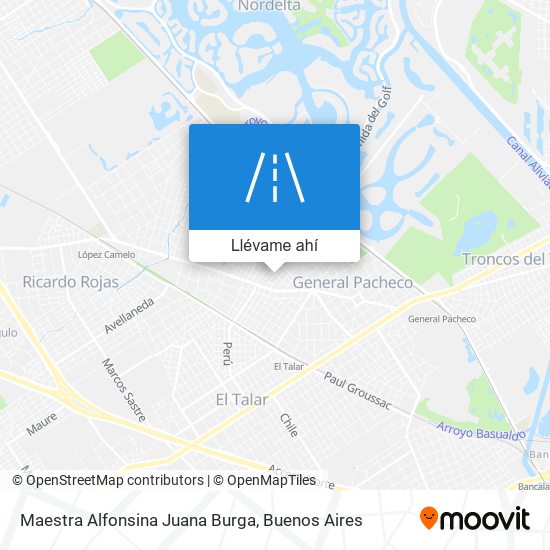 Mapa de Maestra Alfonsina Juana Burga