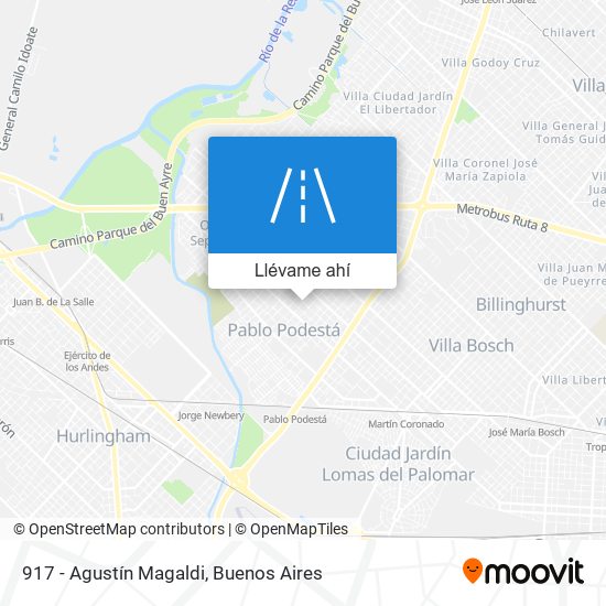 Mapa de 917 - Agustín Magaldi