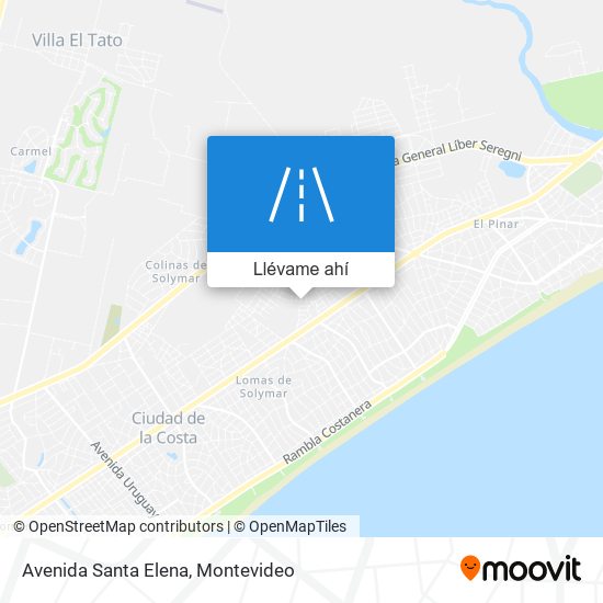 Mapa de Avenida Santa Elena