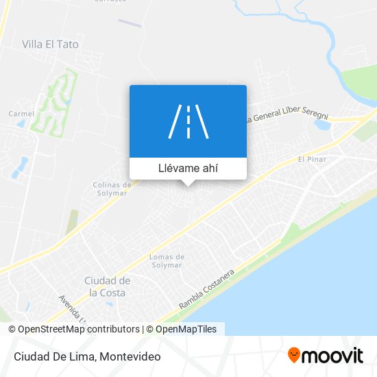 Mapa de Ciudad De Lima