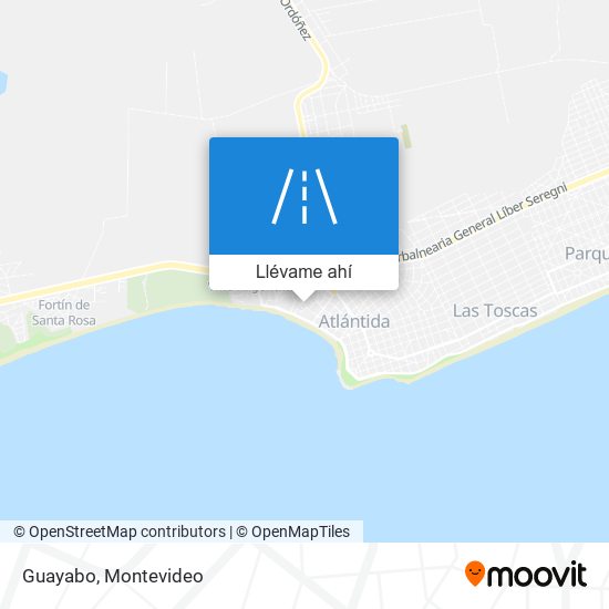 Mapa de Guayabo