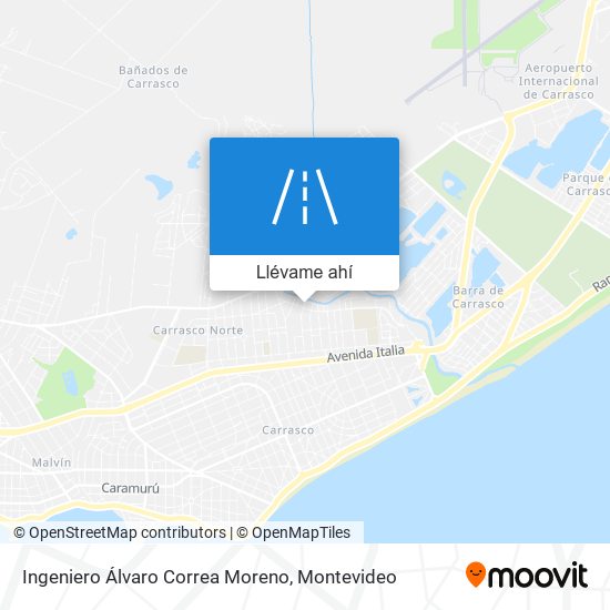 Mapa de Ingeniero Álvaro Correa Moreno