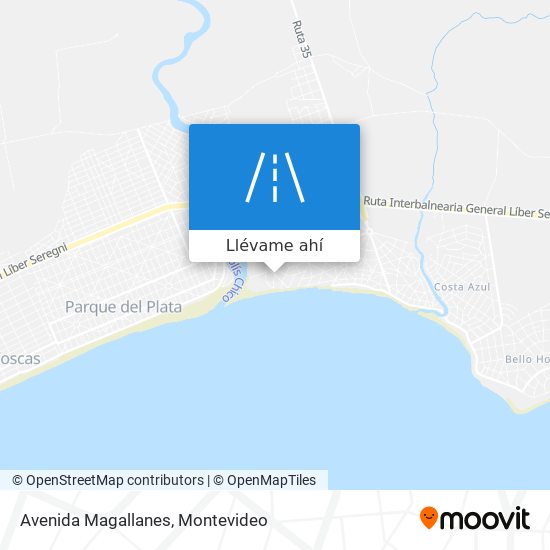 Mapa de Avenida Magallanes