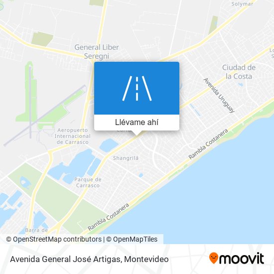 Mapa de Avenida General José Artigas