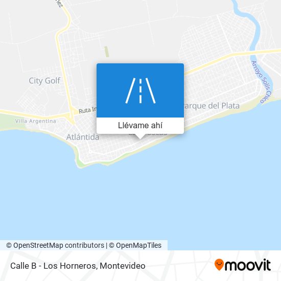 Mapa de Calle B - Los Horneros