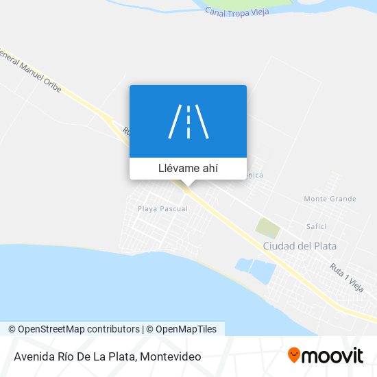 Mapa de Avenida Río De La Plata