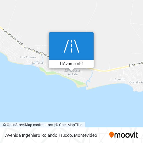 Mapa de Avenida Ingeniero Rolando Trucco