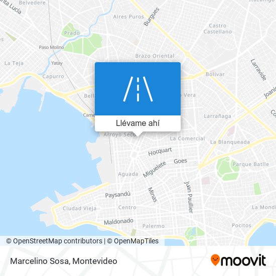 Mapa de Marcelino Sosa