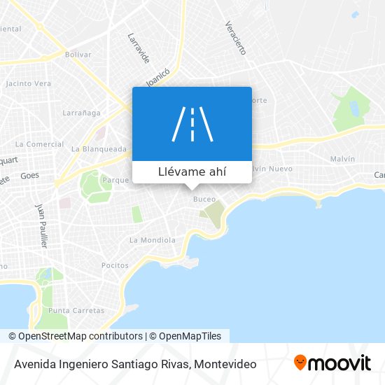 Mapa de Avenida Ingeniero Santiago Rivas