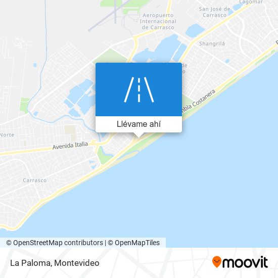Mapa de La Paloma