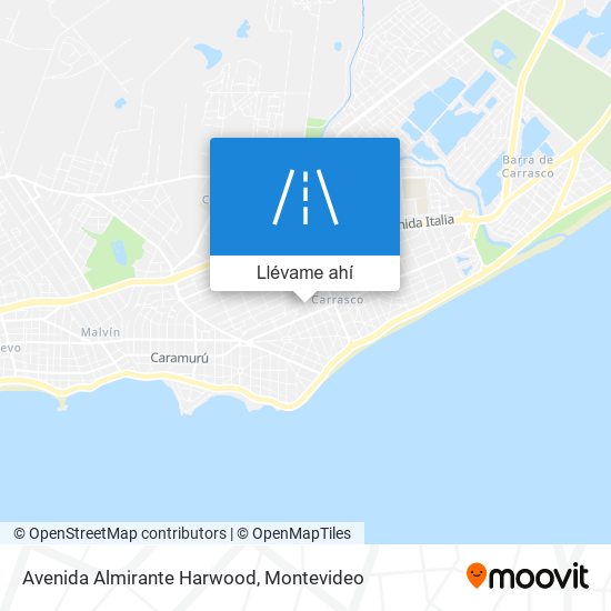 Mapa de Avenida Almirante Harwood