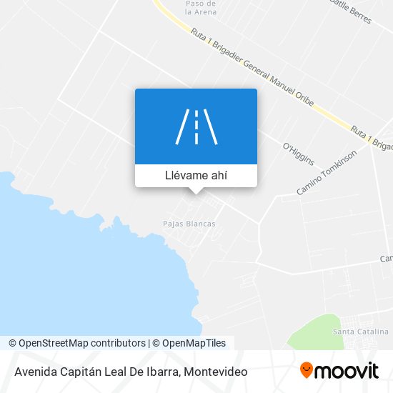 Mapa de Avenida Capitán Leal De Ibarra