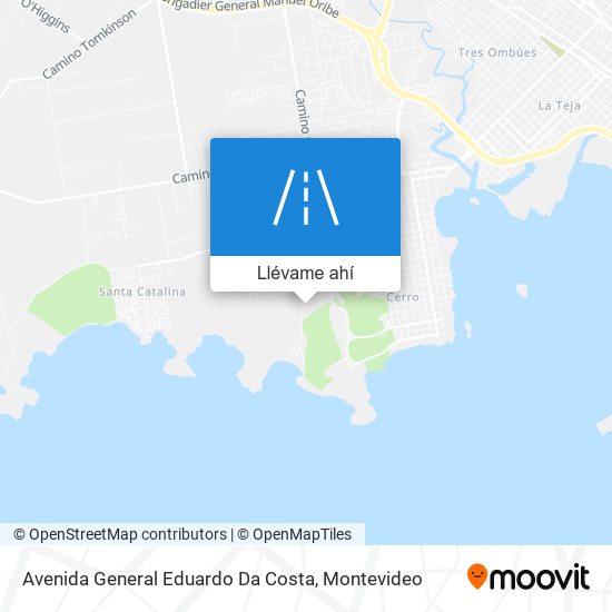 Mapa de Avenida General Eduardo Da Costa