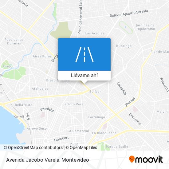 Mapa de Avenida Jacobo Varela