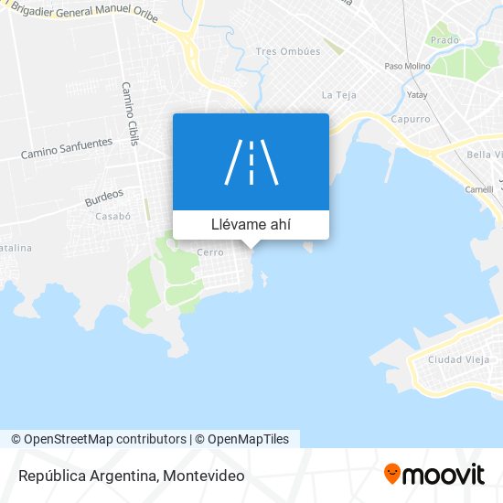 Mapa de República Argentina