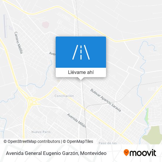 Mapa de Avenida General Eugenio Garzón