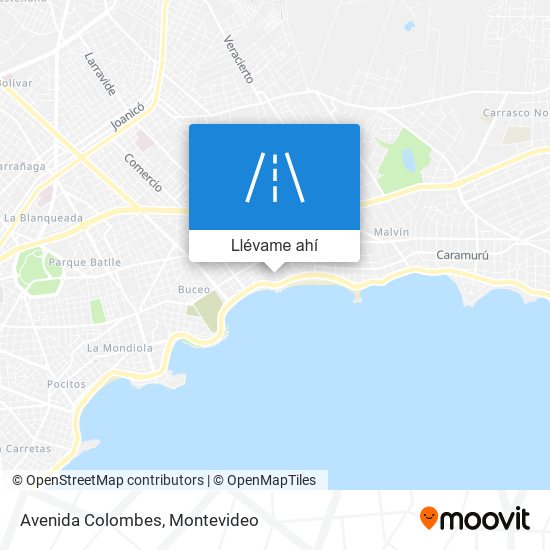 Mapa de Avenida Colombes