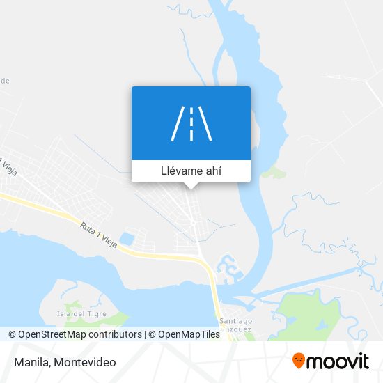 Mapa de Manila