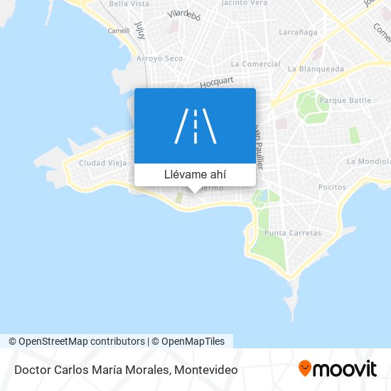 Mapa de Doctor Carlos María Morales
