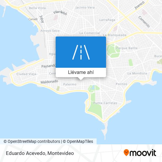 Mapa de Eduardo Acevedo
