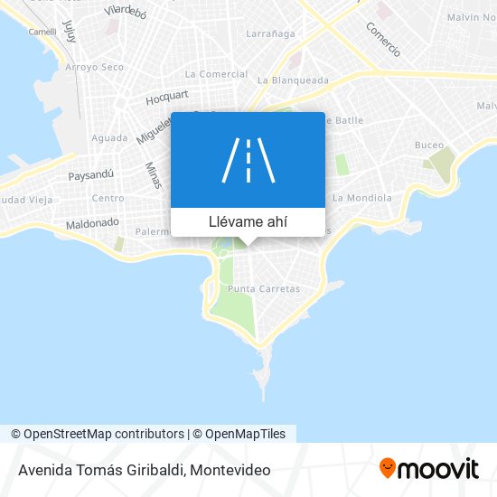 Mapa de Avenida Tomás Giribaldi