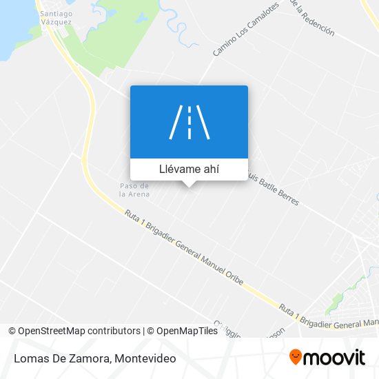 Mapa de Lomas De Zamora
