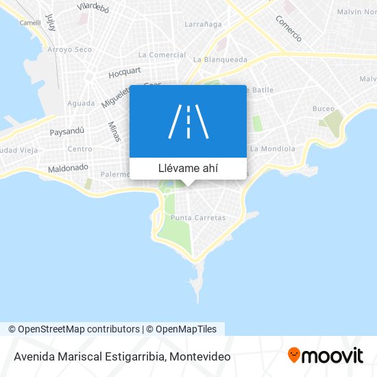 Mapa de Avenida Mariscal Estigarribia