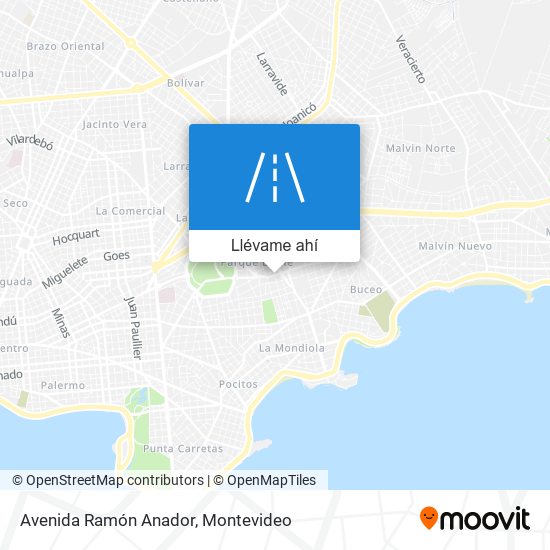 Mapa de Avenida Ramón Anador