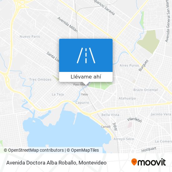 Mapa de Avenida Doctora Alba Roballo