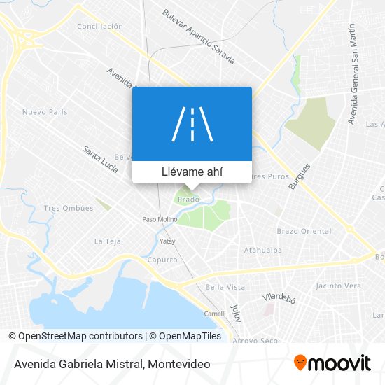 Mapa de Avenida Gabriela Mistral