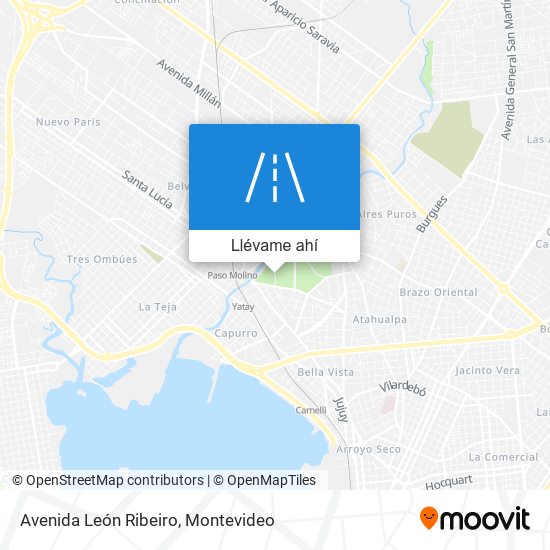 Mapa de Avenida León Ribeiro