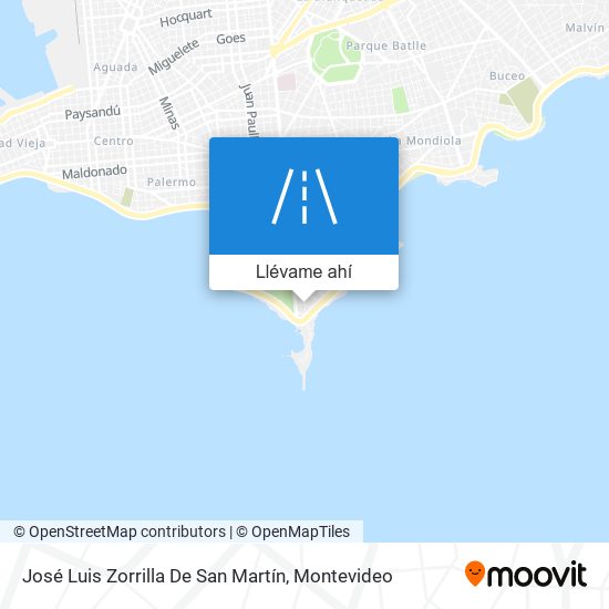Mapa de José Luis Zorrilla De San Martín