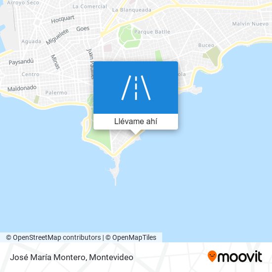 Mapa de José María Montero