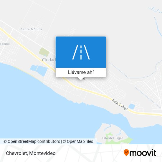 Mapa de Chevrolet