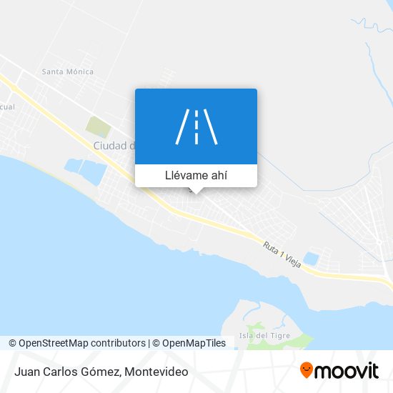 Mapa de Juan Carlos Gómez