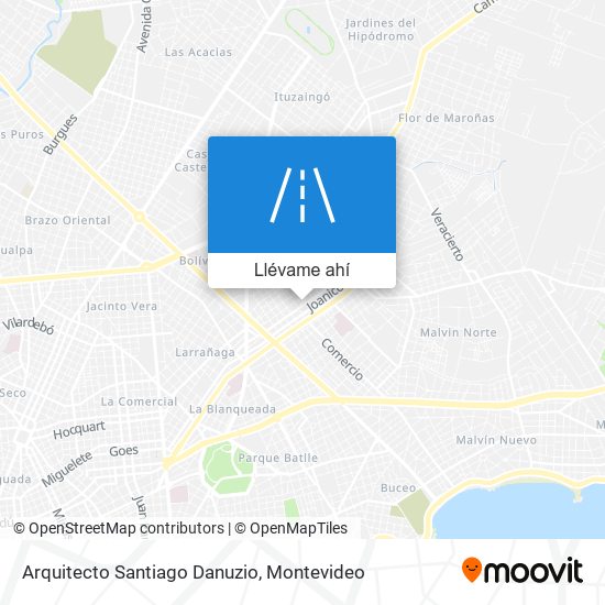 Mapa de Arquitecto Santiago Danuzio