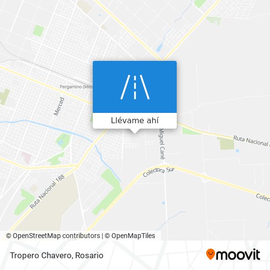 Mapa de Tropero Chavero