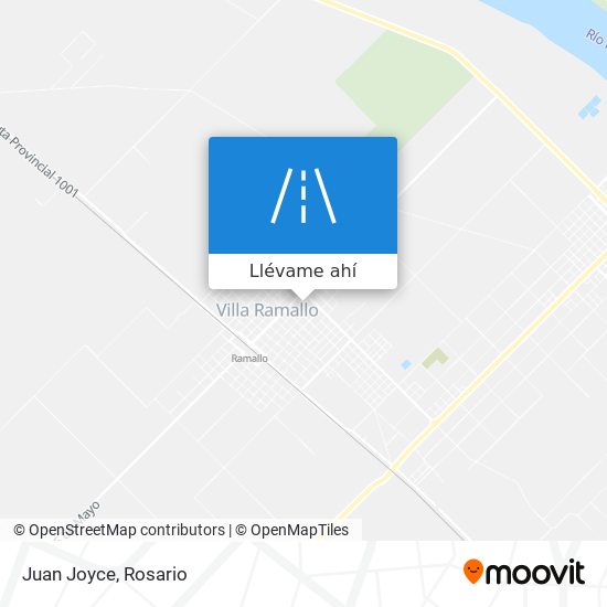 Mapa de Juan Joyce