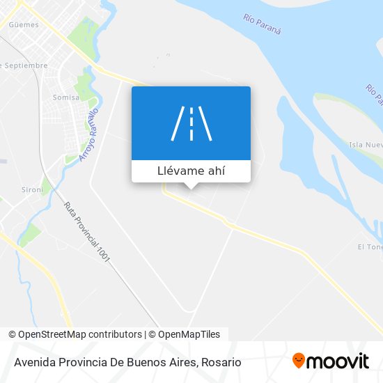 Mapa de Avenida Provincia De Buenos Aires
