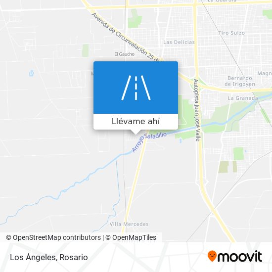 Mapa de Los Ángeles