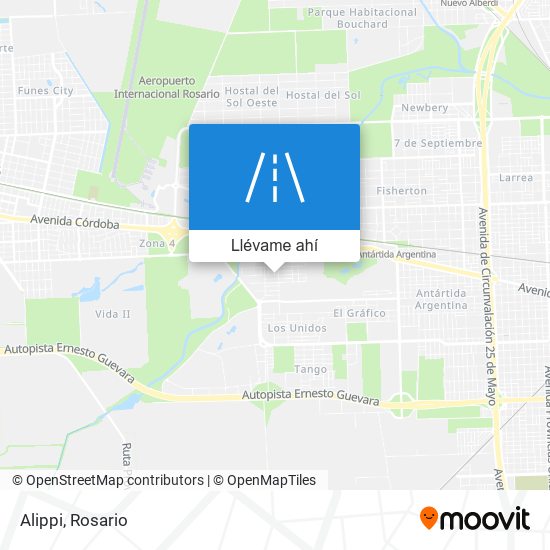 Mapa de Alippi