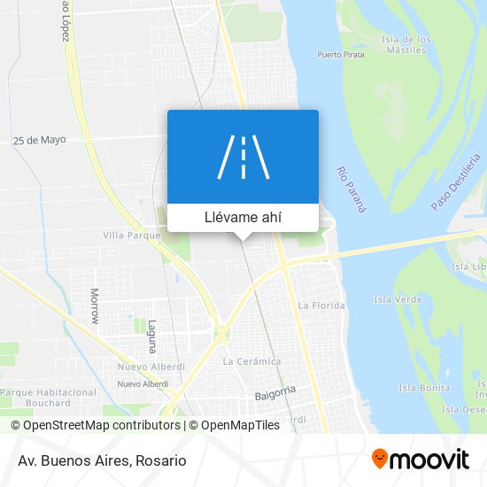 Mapa de Av. Buenos Aires