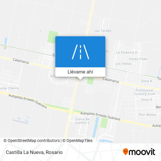 Mapa de Castilla La Nueva