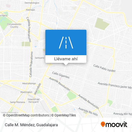 Mapa de Calle M. Méndez