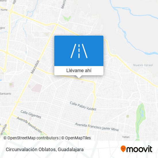 Cómo llegar a Circunvalación Oblatos en Guadalajara en Autobús o Tren?