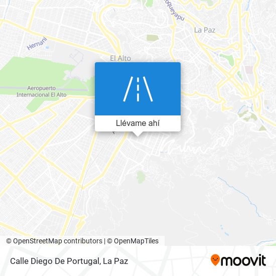 Mapa de Calle Diego De Portugal