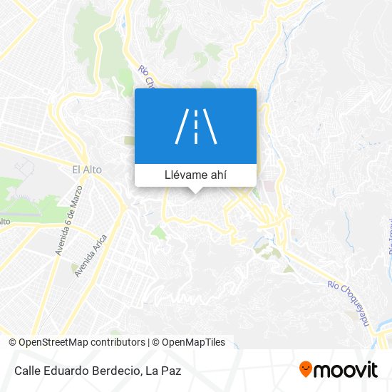 Mapa de Calle Eduardo Berdecio