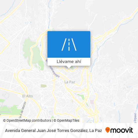 Mapa de Avenida General Juan José Torres González